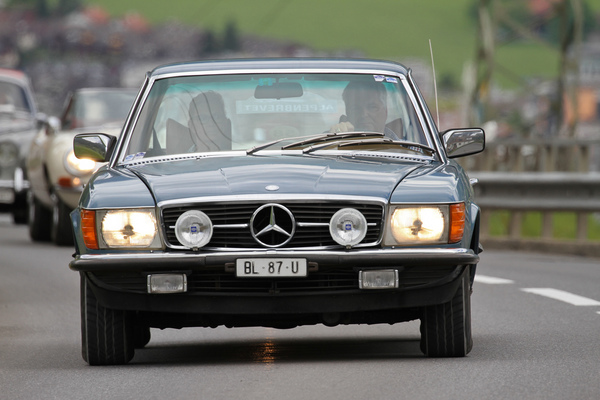 Mercedes-Benz 280 SLC von 1987 - am Alpenbrevet 2020