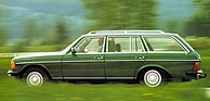 Bild: Mercedes-Benz 280 TE (1978) - in Fahrt