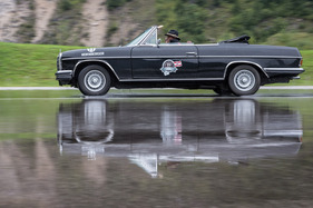 Mercedes-Benz 280C Cabrio (1972) - an der Saalbach-Classic 2014 (1972)
