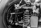 Mercedes-Benz 300 (1951) - Detailansicht der Trapezlenker-Vorderachse für den W186 II