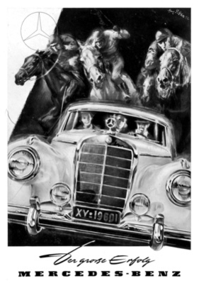Mercedes-Benz 300 (1951) - Werbeanzeige - der grosse Erfolg