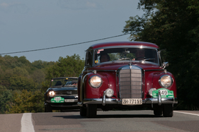 Mercedes-Benz 300 D (1954) - am RAID Suisse-Paris 2015
