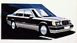 Mercedes-Benz 300 E (1984) - Design-Entwicklung, Zeichnung (© Daimler AG, 1984) Mercedes-Benz 300 E (1984) - Design-Entwicklung, Zeichnung (© Daimler AG, 1984)