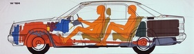 Mercedes-Benz 300 E (1984) - kaum grösser aussen, aber mehr Raum innnen