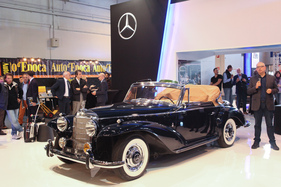 Mercedes-Benz 300 S Cabriolet A Pininfarina (1955) - in der Ausstellung der grossen Mercedes-Cabriolet - Auto d'Epoca Padova 2015
