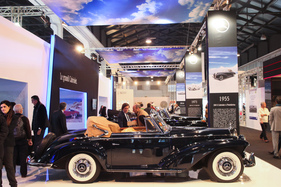 Bild Mercedes-Benz 300 S Cabriolet A Pininfarina (1955) - in der Ausstellung der grossen Mercedes-Cabriolet - Auto d'Epoca Padova 2015