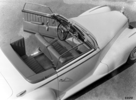 Mercedes-Benz 300 S Roadster (1951) - Blick ins Cockpit der Baureihe W 188