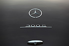 Mercedes-Benz 300 S Roadster (1953) - Stern und Typenschriftzug auf dem Heck