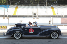 Mercedes-Benz 300 SC Cabriolet (1956) - in Monza - Passione Caracciola 2017