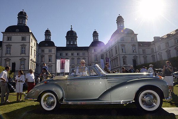 Bild: Mercedes-Benz 300 SC Roadster (1957) - am Concours d'Elegance der Schloss Bensberg Classics 2012