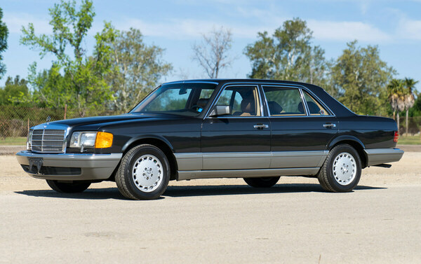 Mercedes-Benz 300 SDL Turbo (1987) wird als Lot 014 versteigert an der Gooding "Geared Online May" Auktion vom 3. bis 7. Mai 2021