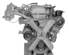 Mercedes-Benz 300 SE (1961) - Der Motor von vorne (1961)