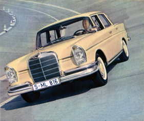 Mercedes Benz 300 SE (1961) - Karl Kling testet den neuen Mercedes Mercedes Benz 300 SE (1961) - Karl Kling testet den neuen Mercedes