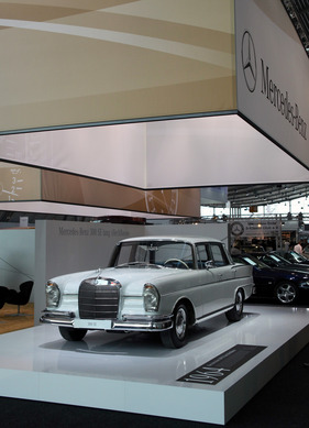 Mercedes Benz 300 SE (Lang) (1964) - die Heckflosse in ihrer edelsten Form - an der Retro Classics Stuttgart 2013