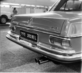 Mercedes-Benz 300 SEL 6.3 (1968) - Neuerscheinung mit V8-Motor - Genfer Autosalon 1968