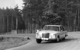Mercedes-Benz 300 SEL 6.3 (1968) - auf Testfahrt mit der Automobil Revue