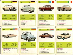 Mercedes Benz 300 SEL 6.3 (1969) - der temperamentvollste Mercedes im Vergleich zu anderen Fahrzeugen im damaligen Autoquartett