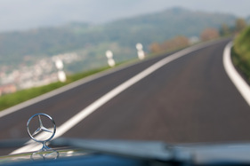 Mercedes-Benz 300 SEL 6.3 (1972) - Auch als Peilhilfe zu verwenden