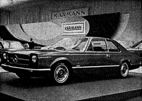 Mercedes-Benz 300 SEL 6.3 Coupé Speciale Pininfarina (1970) – Auf dem Pariser Salon 1970