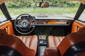 Mercedes-Benz 300 SEL 6.3 Coupé Speciale Pininfarina (1970) – Das Armaturenbrett wurde auf Henri Smeets Wunsch unverändert aus der Limousine übernommen