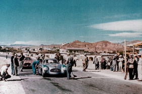 Mercedes-Benz 300 SL (1952) - Siegerteam Karl Kling und Hans Klenk bei der III. Carrera Panamericana Mexiko