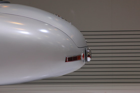 Mercedes-Benz 300 SL (1952) - schnörkelloses Heck des Sportprototypen - an der Techno Classica Essen 2012