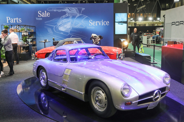 Bild Mercedes-Benz 300 SL (1953) - der berühmte "Hobel" (W194) - Rétromobile Paris 2024