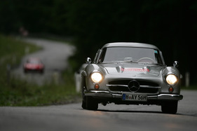 Mercedes-Benz 300 SL (1954) - an der Ennstal-Classic 2012 - Orange Prolog