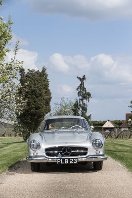 Mercedes Benz 300 SL (1954) - angeboten an der Bonhams-Versteigerung im Mercedes-Museum am 12. Juli 2014