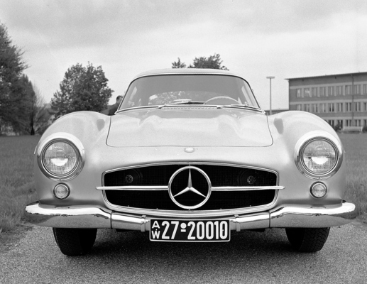 Image: Mercedes-Benz 300 SL (1954) - with the new "sports car face"