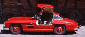 Mercedes-Benz 300 SL (1954) – unrestauriertes Coupé in 534 Feuerwehrrot