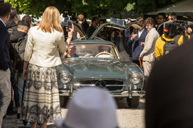Mercedes-Benz 300 SL (1955) – Concorso d'Eleganza Villa d'Este 2024