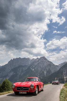 Mercedes-Benz 300 SL (1955) - Saalbach Classic 2017