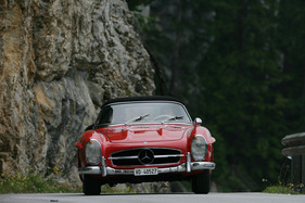 Mercedes-Benz 300 SL (1955) - an der Ennstal-Classic 2012 - Stoderzinken Bergprüfung