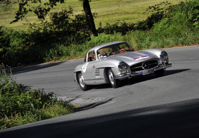Mercedes-Benz 300 SL (1955) - an der Rallye Historique anlässlich der Schloss Bensberg Classics 2012