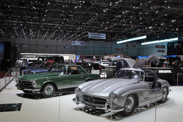 Mercedes-Benz 300 SL (1955) - bei Brabus - Genfer Automobilsalon 2019