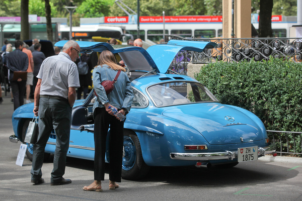 Mercedes-Benz 300 SL (1955) - beim Zürich Classic Car Award 2021