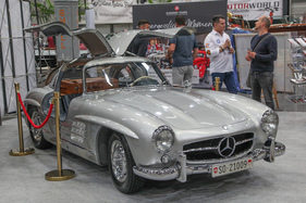 Mercedes-Benz 300 SL (1955) einer von nur zweien auf der Messe – Swiss Classic World Luzern 2022