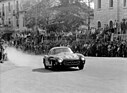 Mercedes-Benz 300 SL (1955) - mit der Startnummer 417 der spätere Klassensieger der Mille Miglia 1955 in der Kategorie der GT über 1,3 Liter Hubraum (John Cooper Fitch und Kurt Geßl)