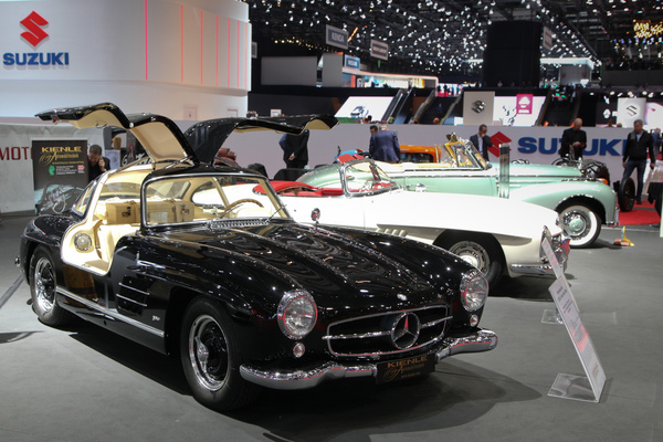 Image: Mercedes-Benz 300 SL (1955) - by Kienle, on the Motorworld stand - Geneva Motor Show 2019