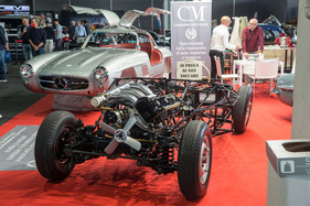 Mercedes-Benz 300 SL (1956) - Flügeltürer mit seinem Chassis - Auto e Moto d'Epoca 2022