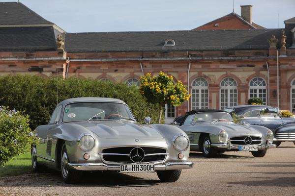 Mercedes-Benz 300 SL (1956) - als Flügeltürer - 19. ASC Classic-Gala Schwetzingen 2023