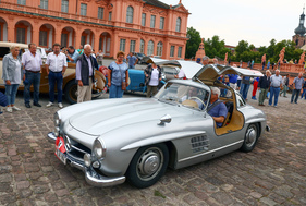 Mercedes-Benz 300 SL (1956) am RAID Suisse-Paris 2016