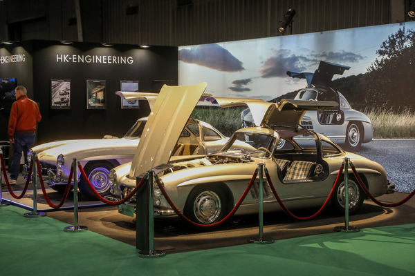 Mercedes-Benz 300 SL (1956) - gesehen bei HK Engineering - Rétromobile Paris 2024