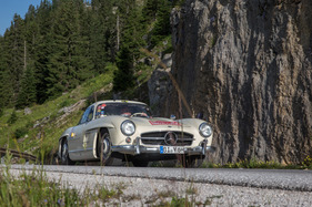 Mercedes-Benz 300 SL (1956) - mit Startnummer 074 an der Ennstal-Classic 2017
