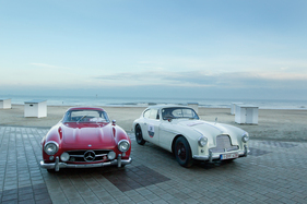 Bild Mercedes Benz 300 SL (1957) - an der Rallye im Rahmen des Zoute Grand Prix 2013