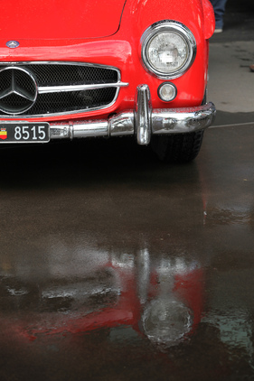 Mercedes-Benz 300 SL (1957) - schöne Details - Passione Caracciola 2016