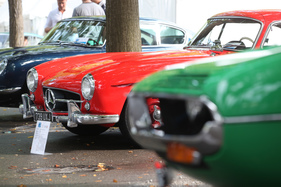 Mercedes-Benz 300 SL (1957) - unverkennbar - am ZCCA 2016