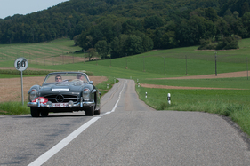 Mercedes-Benz 300 SL (1958) - am RAID Suisse-Paris 2015