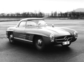 Mercedes-Benz 300 SL (1958) - mit aufgesetztem Hardtop